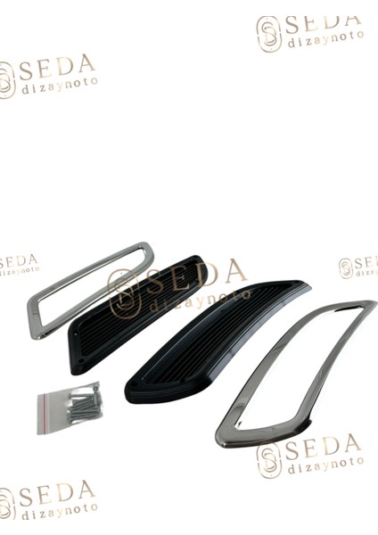 Renault Megane 4 Hb 2016 > Egsoz Çıkış Kromu 2 Prç. P. Çelik fiyatları