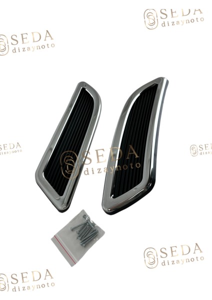 Renault Megane 4 Hb 2016 > Egsoz Çıkış Kromu 2 Prç. P. Çelik modelleri