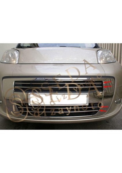 Fiat Fiorino Minivan/mpv 2007 > Ön Tampon Çıtası 4 Prç. P. Çelik indirimleri