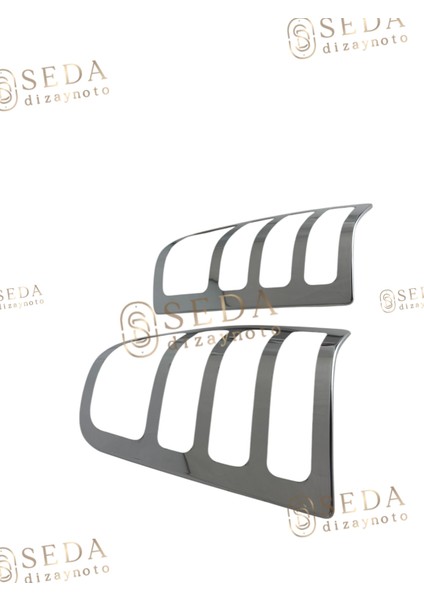 Peugeot Partner 1 Mini Van 1996 > 2008 Stop Çerçevesi 2 Prç. P. Çelik