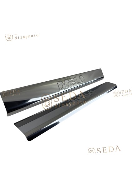 Fiat Doblo 2 Panel Van/lav 2010 > Kapı Eşiği 2 Prç. P. Çelik