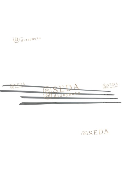 Dacia Lodgy Mpv 2013 > Yan Kapı Çıtası 4 Prç. P. Çelik