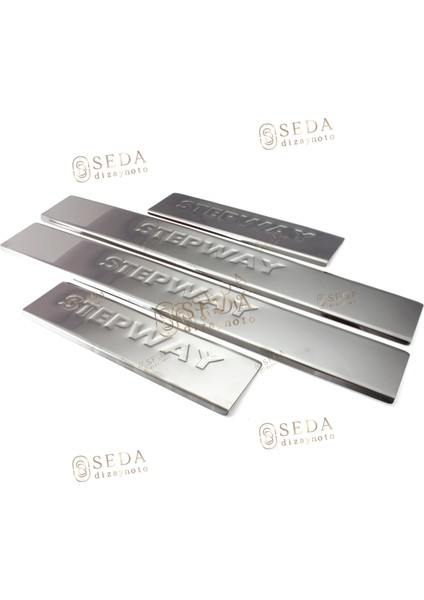 Dacia Sandero 2 Hb 2012 > Kapı Eşiği 4 Prç. P. Çelik