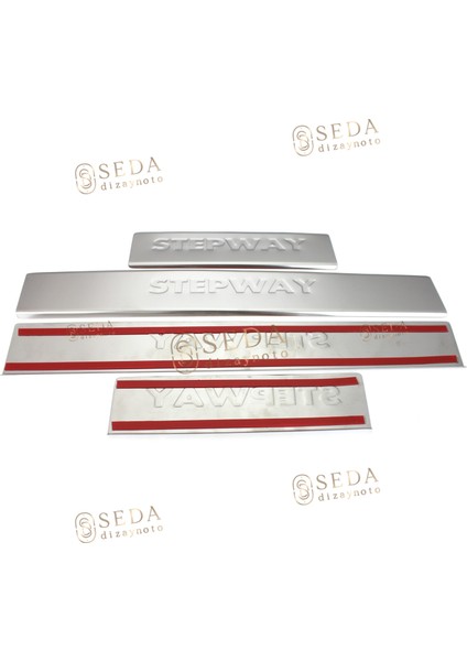 Dacia Sandero 2 Hb 2012 > Kapı Eşiği 4 Prç. P. Çelik fırsatları