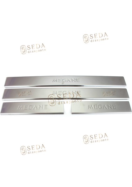 Renault Megane 2 Hb /sd/sw 2004 > 2010 Kapı Eşiği 4 Prç. P. Çelik modelleri