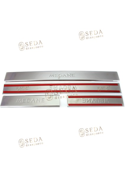 Renault Megane 2 Hb /sd/sw 2004 > 2010 Kapı Eşiği 4 Prç. P. Çelik fırsatları