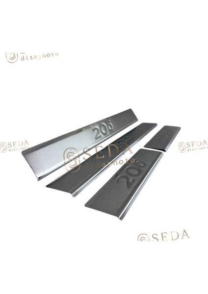 Peugeot 206 Hb /sd/sw 1998 > 2012 Kapı Eşiği 2 Prç. P. Çelik fiyatları