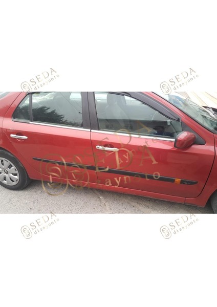 Renault Laguna 2 Sd 2003 > 2008 Cam Çıtası 4 Prç. P. Çelik