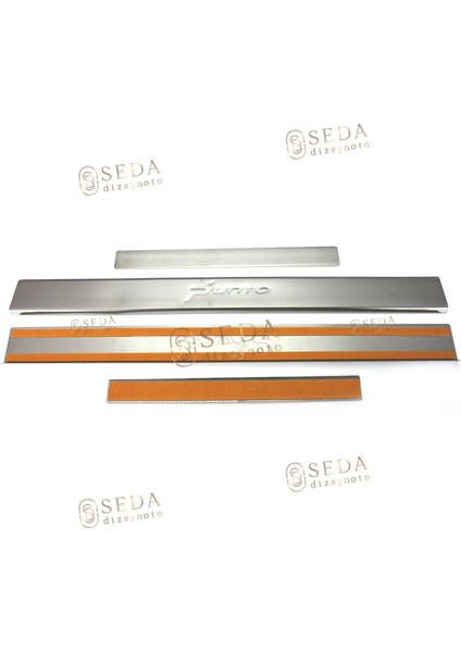 Fiat Grande Punto Hb 2005 > Kapı Eşiği 4 Prç. P. Çelik fırsatları