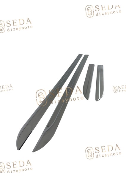 Toyota Corolla Sd 2019 > Yan Kapı Çıtası 4 Prç.p. Çelik