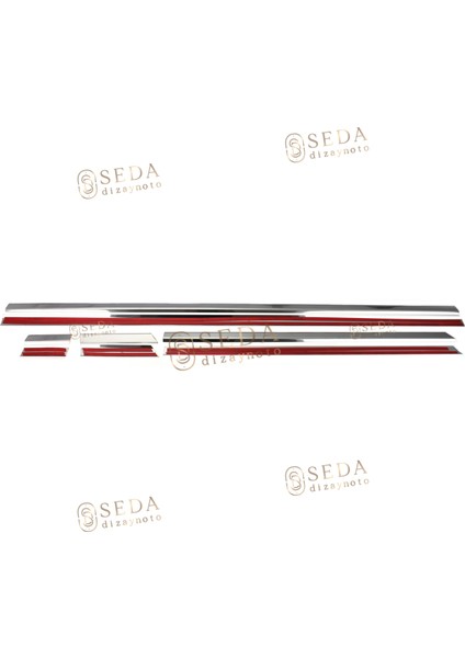 Vw Passat B8.5 Sd 2019 > Yan Kapı Alt Çıtası 8 Prç. P. Çelik modelleri