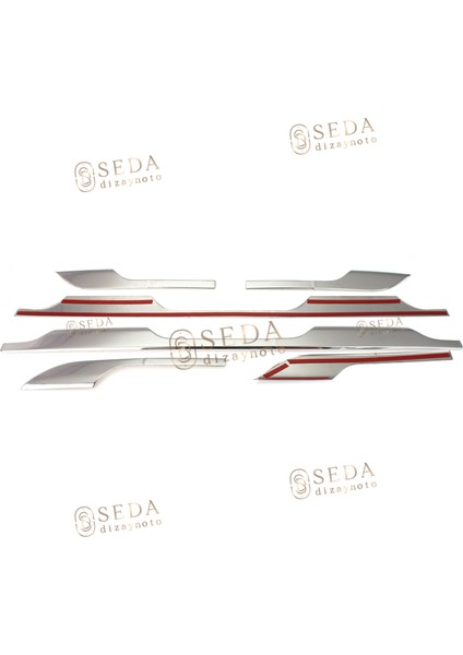 Dacia Duster Suv 2018 > Yan Marşbiel Üstü Çıta 6 Prç.p. Çelik fırsatları