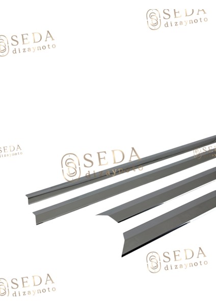 Opel Vectra C Sd/sw 2002 > 2008 Yan Kapı Çıtası 4 Prç. P. Çelik modelleri