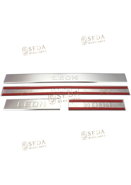 Seat Leon 3 Hb 2012 > Kapı Eşiği 4 Prç. P. Çelik modelleri