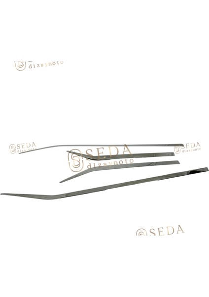 Skoda Super B 3 B7 Sd 2015 > Yan Kapı Çıtası 4 Prç.p. Çelik modelleri