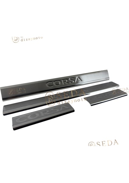 Opel Corsa D Hb 2006 > 2015 Kapı Eşiği 4 Prç. P. Çelik fiyatları