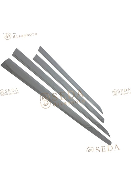 Peugeot Tepee Mini Van 2008 > 2018 Yan Kapı Çıtası 4 Prç. P. Çelik modelleri