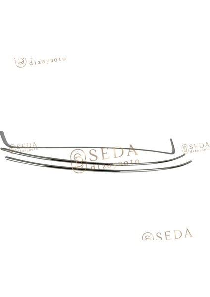 Vw Caddy Mini Van 2010 > 2014 Ön Tampon Çıtası 3 Prç P. Çelik (Trendli modelleri