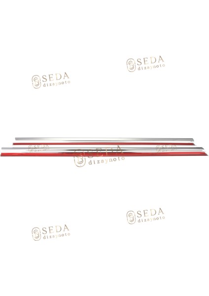 Renault Megane 2 Hb 2004 > 2010 Cam Çıtası 4 Prç. P. Çelik-Hb fırsatları