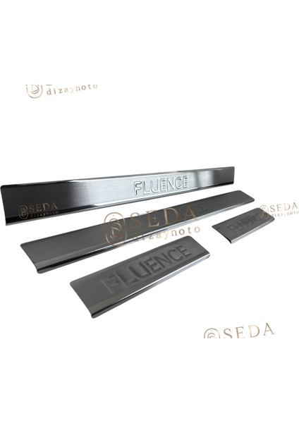 Renault Fluence Sd 2010 > 2016 Kapı Eşiği 4 Prç. P. Çelik