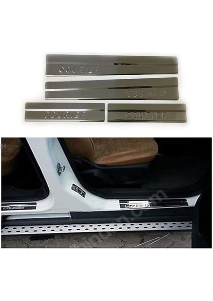 Courier Krom Kapı Eşiği 4 Parça 2014 Sonrası Paslanmaz Çelik