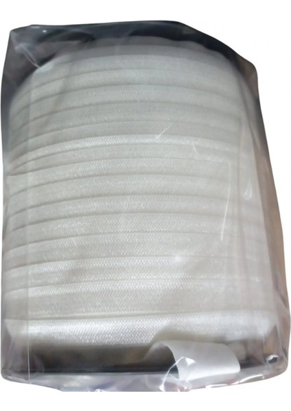 Çamaşır Lastiği Düz 1 cm 1 Metre Ekru