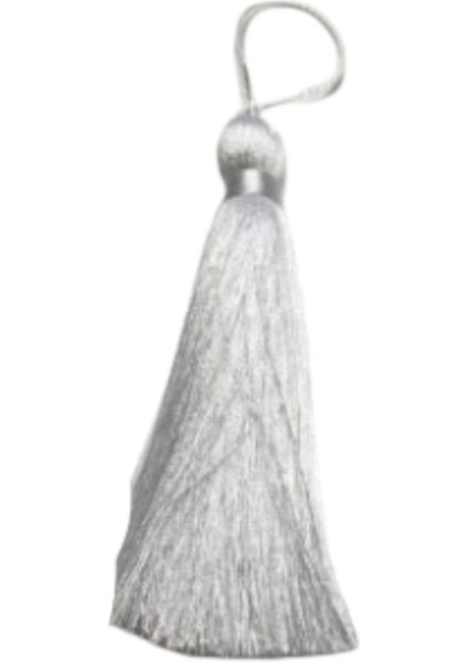 Püskül Tekli 10 cm 1 Adet Ekru