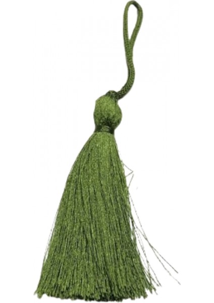 Püskül Tekli 5 cm 1 Adet Yeşil