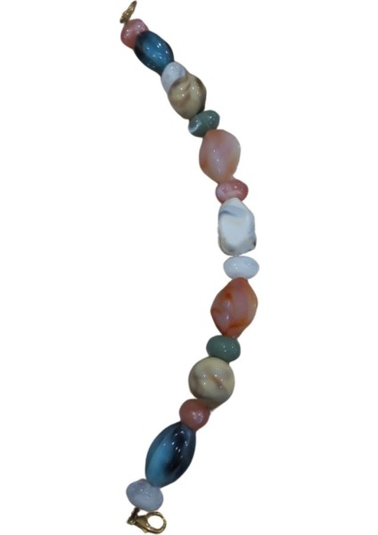 Çanta Askısı 40 cm Akrilik Yuvarlak Karışık Renk