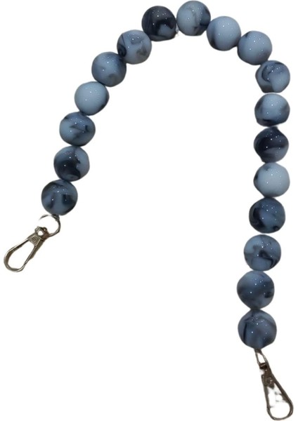 Çanta Askısı 40 cm Akrilik Yuvarlak Füme