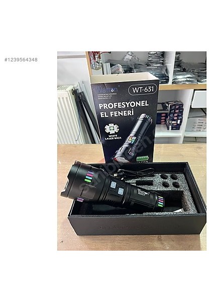 Wt 631 Profesyonel El Feneri 30.000 Lumen fırsatları