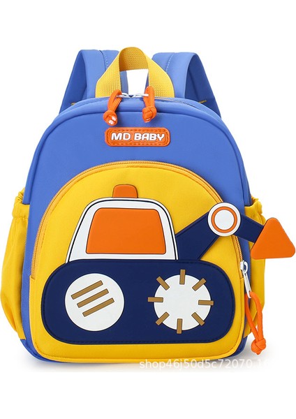 Anaokulu Okul Çantası Sırt Çantası Kabul Sırt Çantası Araba Ekskavatör Çocuk Karikatür (Yurt Dışından)