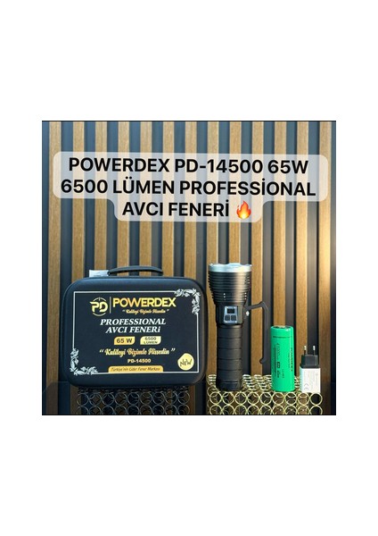 Pd 14500 Profesyonel El Feneri