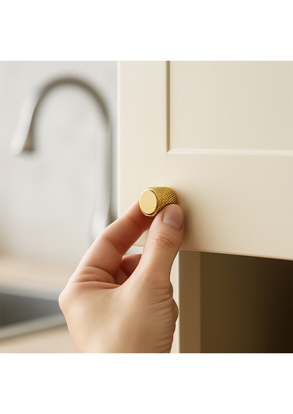 Tek Vidalı Çizgili Lüks Gold Düğme Metal Kulp Çekmece Mobilya Mutfak Dolabı Dolap Kulbu Kulpları modelleri