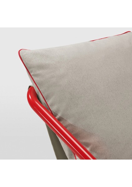 Önnestad Tekli Koltuk Katorp Bej 78 x 75 cm Minderli Kırmızı Gri Yıkanabilir Kumaş fiyatları