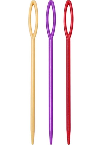 Yün Iğnesi Uzun 10 cm 3 Adet