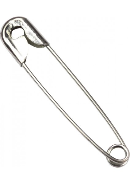 Çengelli Iğne 3 cm Gümüş Renk 50 Adet