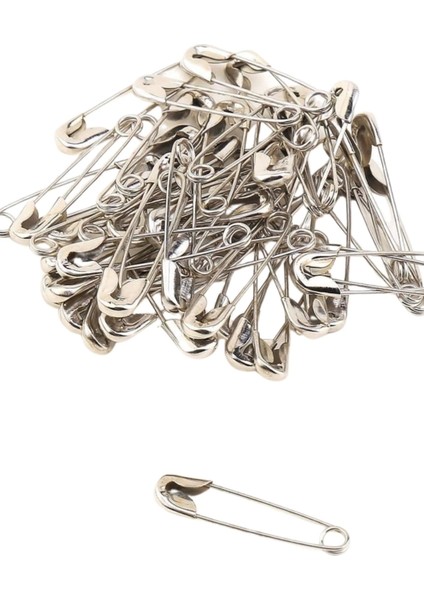 Çengelli Iğne 50'li Gümüş Kutuda 3cm