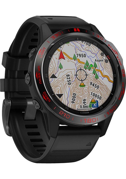 Garmin Fenix 6/6 Pro/6 Safir Siyah/kırmızı Için Paslanmaz Çelik Yedek Saat Çerçevesi (Tip A) (Yurt Dışından) fiyatları