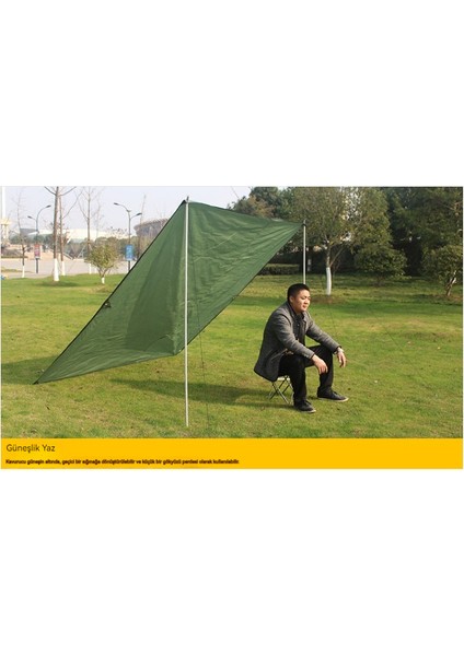 2/3/4 Kişilik Çadır Paspası Açık Kanopi Zemin Örtüsü (Yurt Dışından) fiyatları