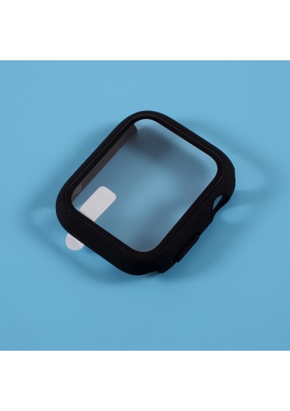 Apple Watch Series 4/5/6/se/se (2022) 40 mm - Siyah Için Ekran Filmli Çizilmez Sert Pc Kılıfı (Yurt Dışından) fırsatları