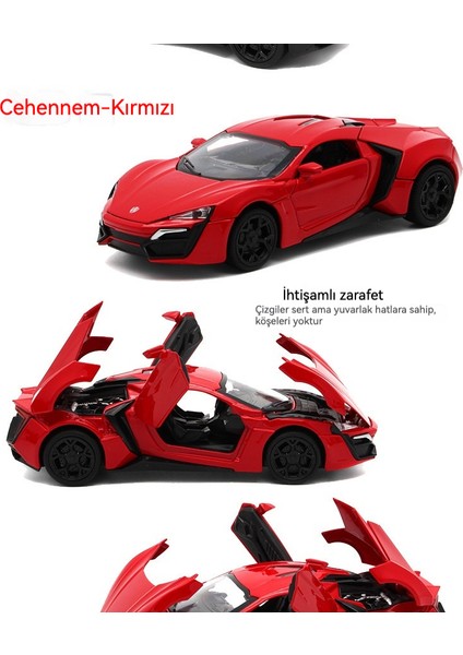 1/32 Spor Araba Alaşım Modeli Oyuncak Süsleri (Yurt Dışından) fiyatları