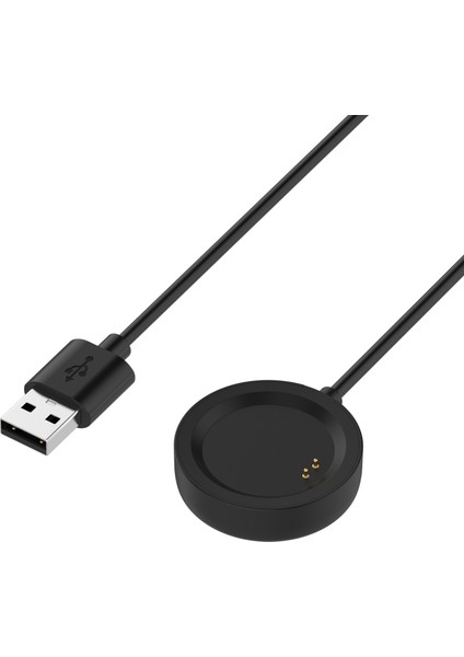Oneplus Watch Için 1m USB Şarj Cihazı Akıllı Saat Şarj Kablosu Yuvası - Siyah (Yurt Dışından) fırsatları