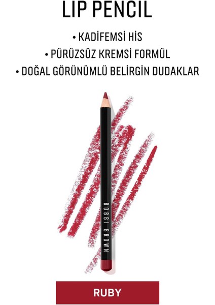 Lip Pencil / Dudak Kalemi - Ruby 716170355641