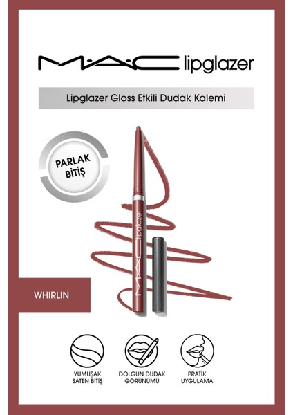 Lipglazer Glossy Liner - Whirlin'