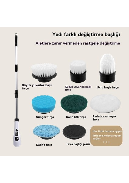 Akülü Elektrikli Temizleme Fırçası (Yurt Dışından) modelleri