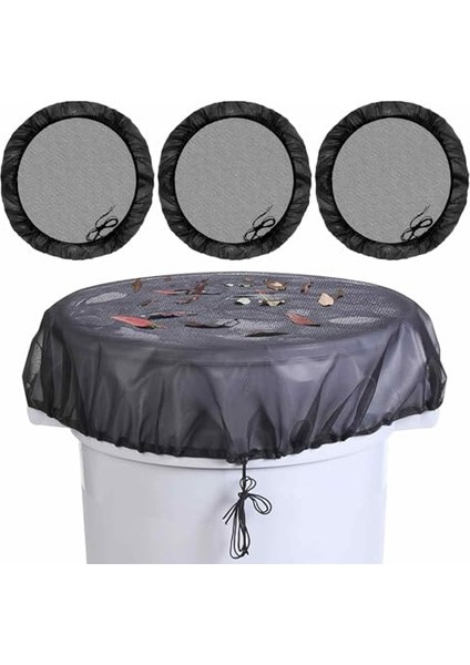 4 Adet Yağmur Varili Örtüsü, 95 Cm, Sineklik, Yağmur Varili, Kapak, Yağmur Varili Için Ağ, Yağmur Varili Için Ağ, Yağmur Varilindeki Sivrisinek Larvalarına Karşı (Yurt Dışından)