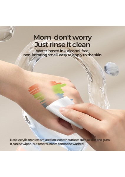 Enmy 60 Renkli Çift Uçlu Akrilik Markör Yumuşak ve Sert Çift Uçlu Boyama Kalemleri Çocuklar Için Büyük Kapasiteli/süper Kapsama/katmanlı Renkler Siyah Karton Boyama (Yurt Dışından) fiyatları