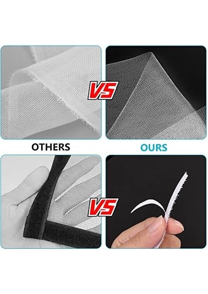 Flintronic Pencere Için Cibinlik, 4 Adet 1,3 M x 1,5 M/dıy Boyut Böcek Önleyici Böcek Pencere Perdesi, Böcek Önleyici Sivrisinek Kovucu Için 4 Rulo Kendinden Yapışkanlı Bant Ile, Beyaz (Yurt Dışından) indirimleri
