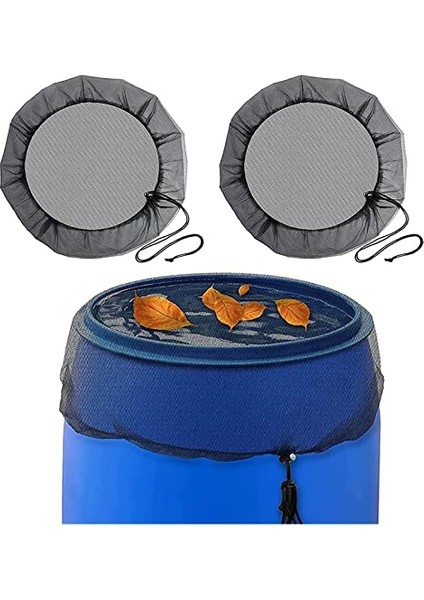 Offof 2 Adet Yağmur Varili, Ağ Örtüsü, Çekme Ipli, Ayarlanabilir Yağmur Varili Ağı, Koruma Ağı, Yağmur Varili, Ayarlanabilir, Hava Koşullarına Dayanıklı, Yağmur Varili, Yapraklara, Si (Yurt Dışından)